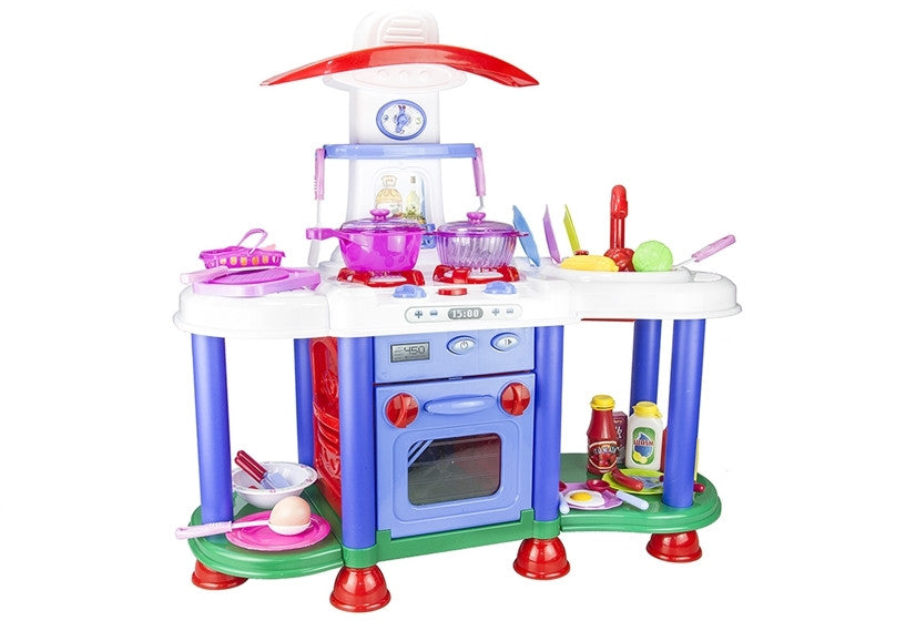 Bucatarie Divendi Little Chef cu 48 de accesorii