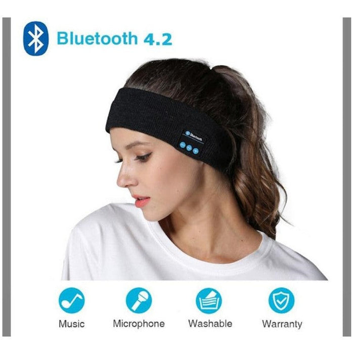 Bluetooth Sports Bandana, kézmentes és gombok, mikrofon és beépített fejhallgató