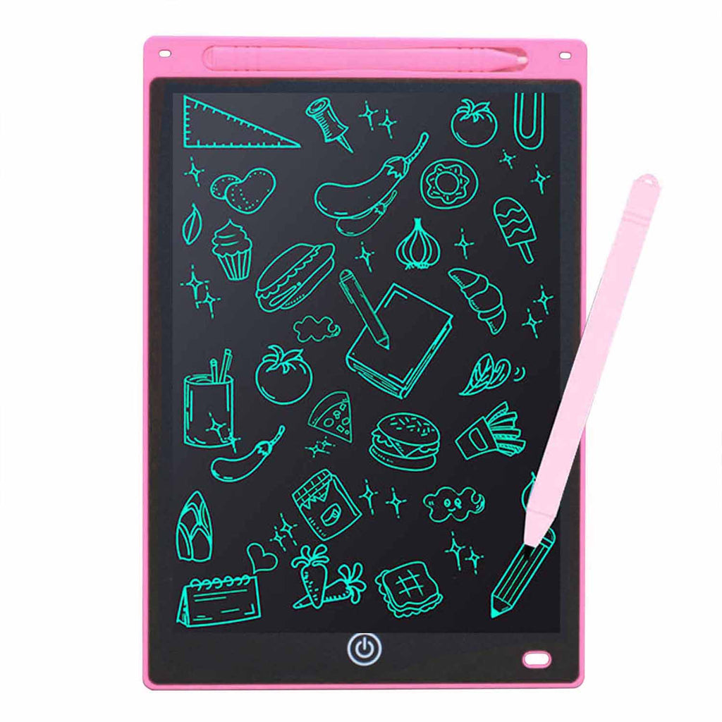 Tableta grafica pentru copii, Display de 12 inch, Roz