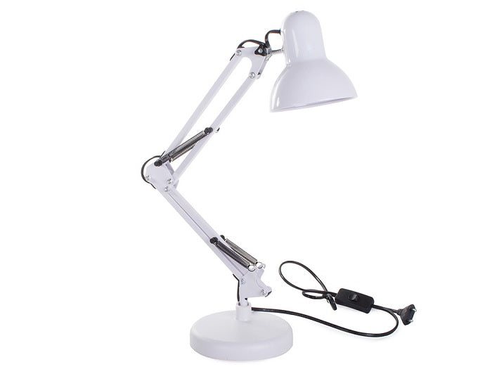 Lampa de Masa Manichiura/Cosmetica cu brat reglabil,Alb