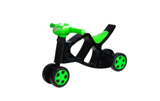 Minibike Doloni, negru cu verde