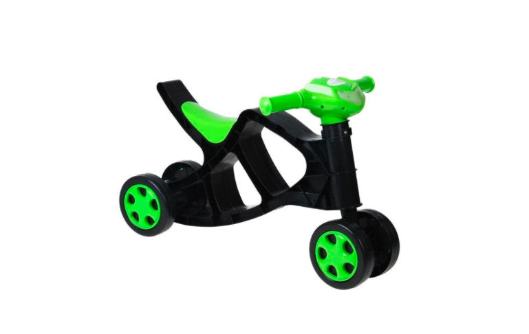 Minibike Doloni, negru cu verde