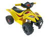 Quad Atv electric Ride On Divendi, galben