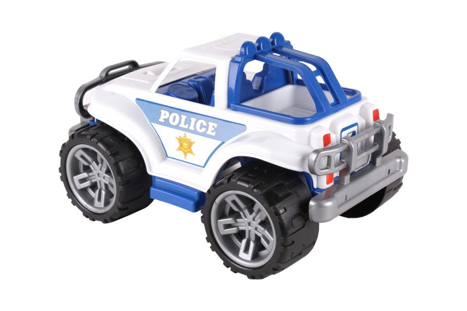 Masinuta de politie, SUV 4x4 TechnoK, in cutie