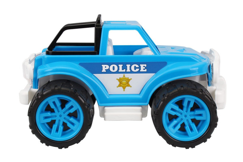 Masinuta de politie, SUV 4x4 TechnoK, in cutie