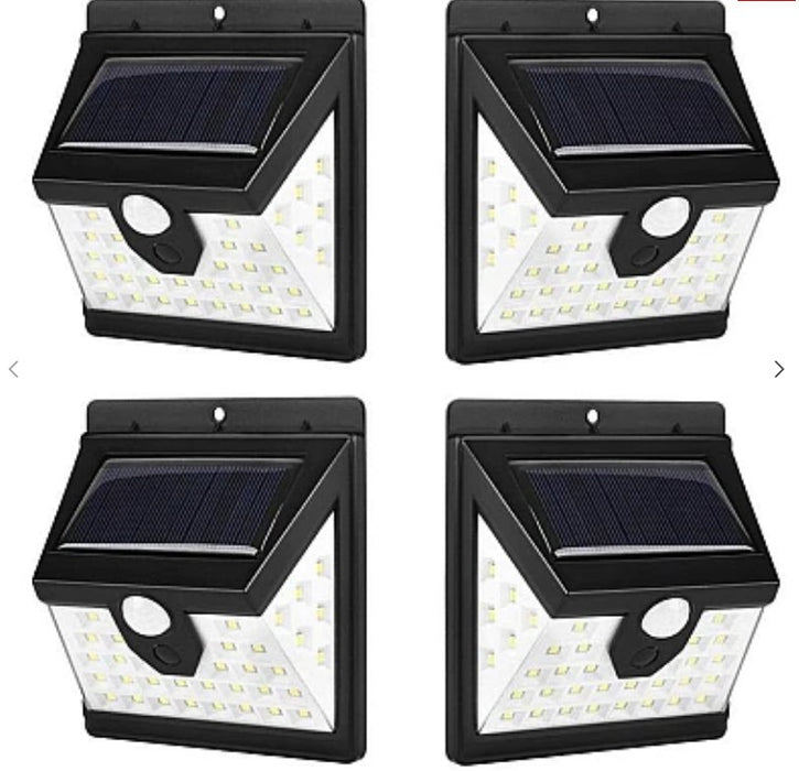 4 x Smart Solar Lámpa 40 LED LED -mel és mozgásérzékelővel