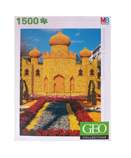 Puzzle Geo Collections - Menton, Alpes-Maritimes, 1500 piese
