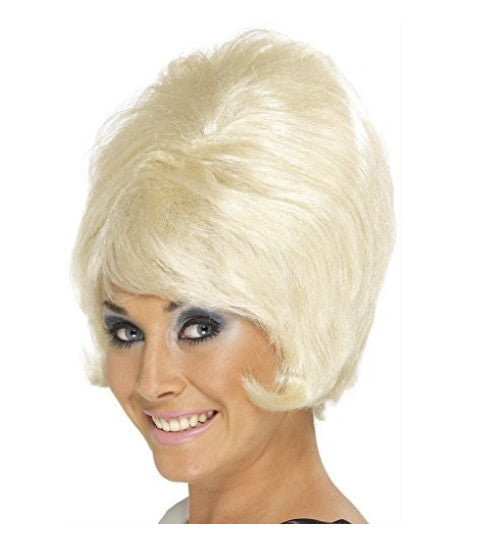 Peruca blonda pentru adulti, stil anii '60