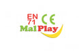 Antepremergator Malplay 2 in 1, cu jucarii detasabile, albastru