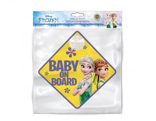 Indicator Baby On Board Frozen, galben