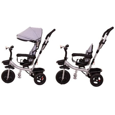 Tricicleta pentru copii Eco Trike, gri