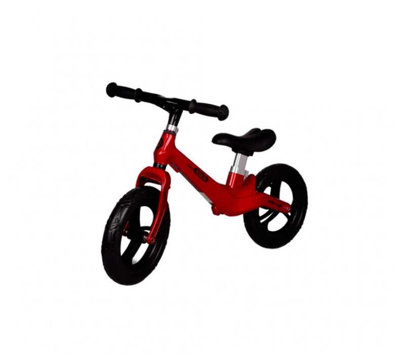 Bicicleta fara pedale cu cadru de magneziu Race Max, rosu