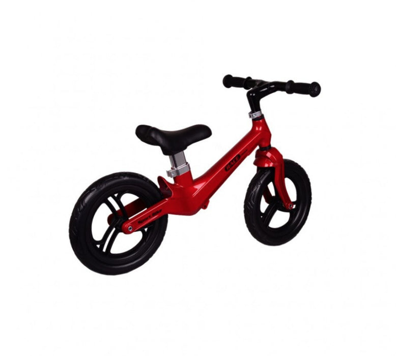 Bicicleta fara pedale cu cadru de magneziu Race Max, rosu