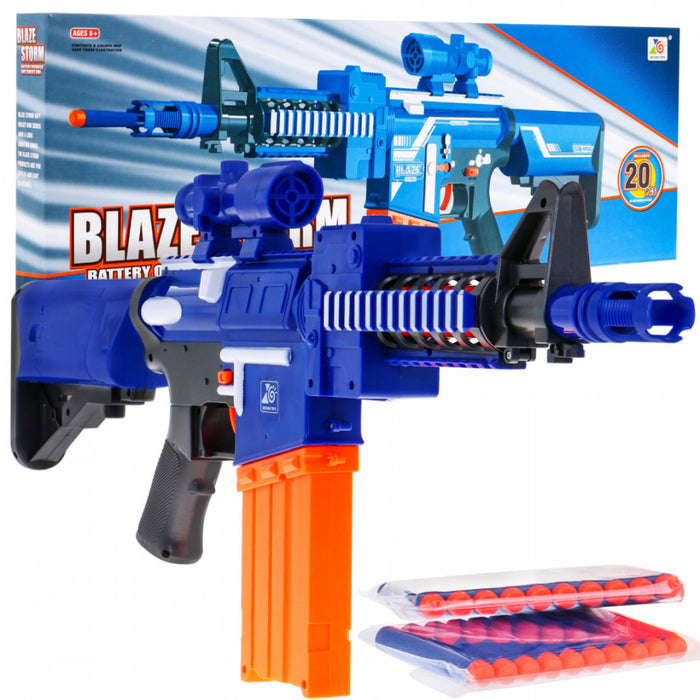 Arma de jucarie Blaze Storm Supe-R Speed, semi automata cu baterii si 20 gloante