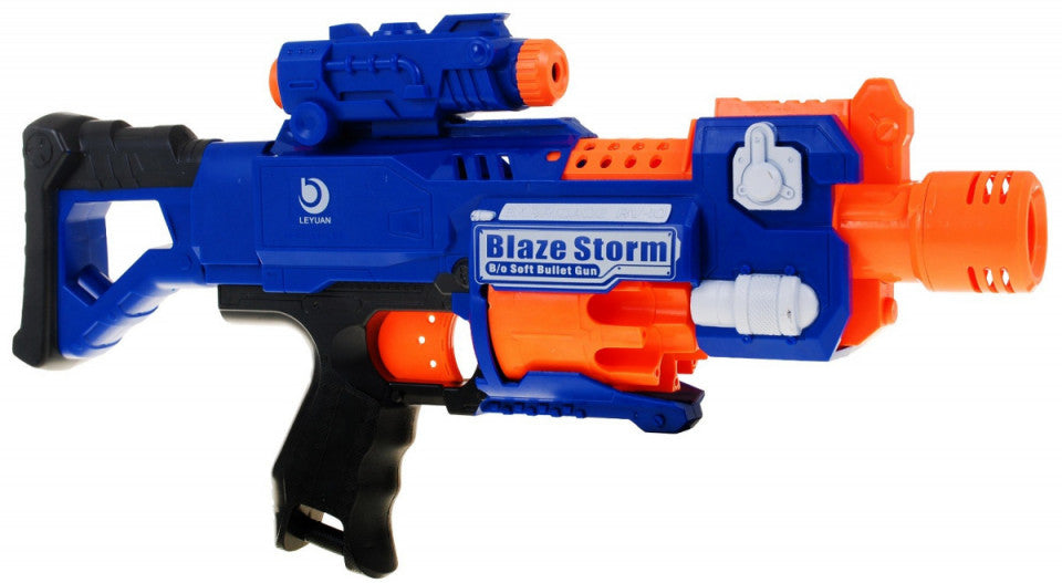 Arma de jucarie Blaze Storm, pusca semi automata cu baterii cu 20 gloante