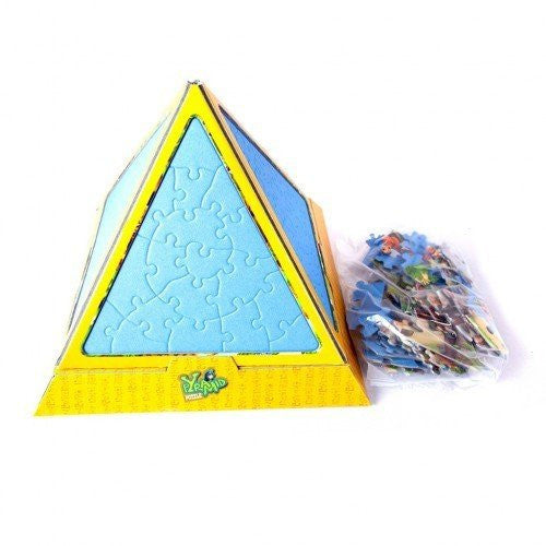 Puzzle Piramida D-toys - Hansel si Gretel, 84 piese
