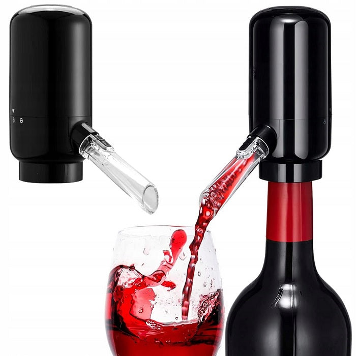 Aerator/Decantor electric pentru vin, dispenser electric pentru sticle