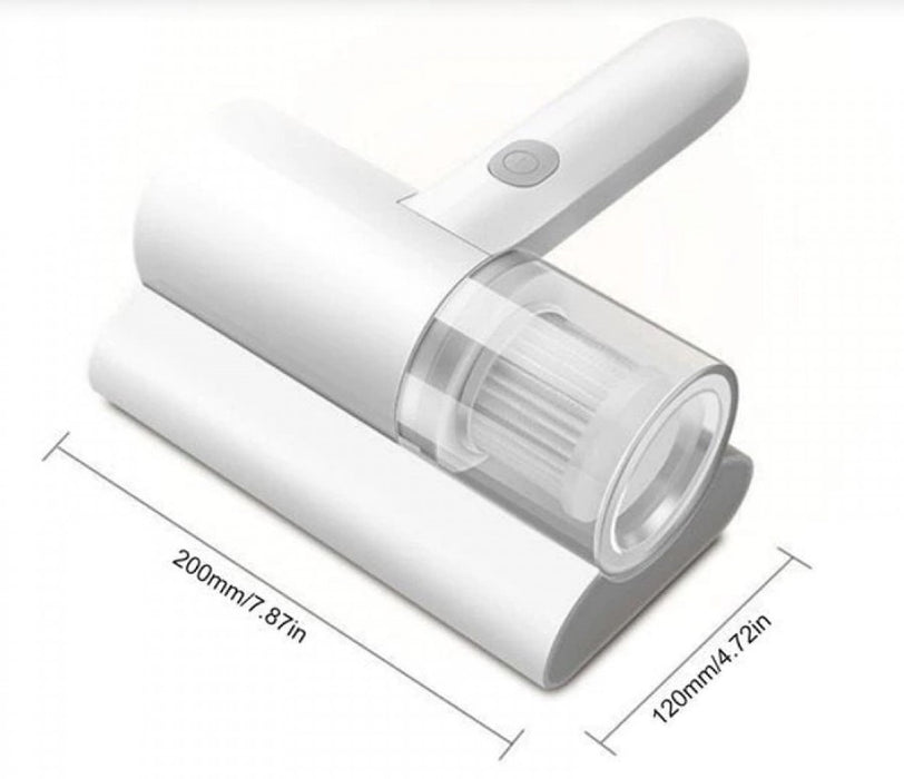 Aspirator de mana cu UV si filtru HEPA, anti-acarieni, fara fir, CM151, alb