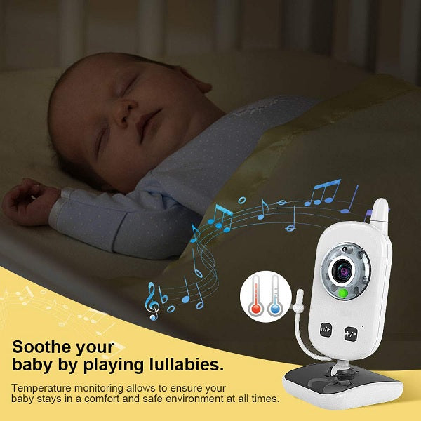 Sistem de monitorizare video si audio pentru bebelusi, Wireless
