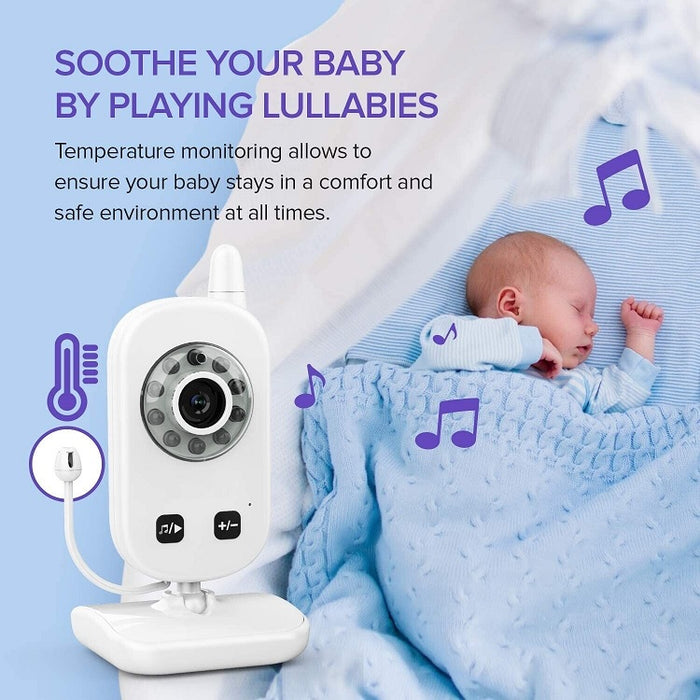 Sistem de monitorizare video si audio pentru bebelusi, Wireless