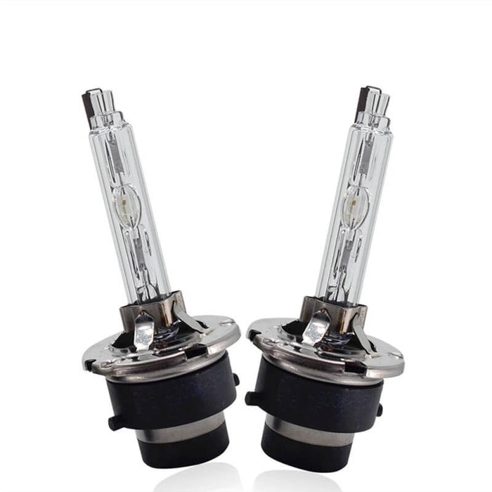 Xenon D2S 35W, 12V, 6000K, Metal Flange, 3200lm, бяло-червена светлина