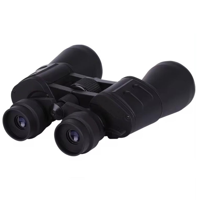 Binoclu militar de buzunar cu unghi larg, Zoom 20x50 monocular-C, diafragma 50mm, focalizare 8, BAKA4 Prism, din metal cu cauciuc, negru