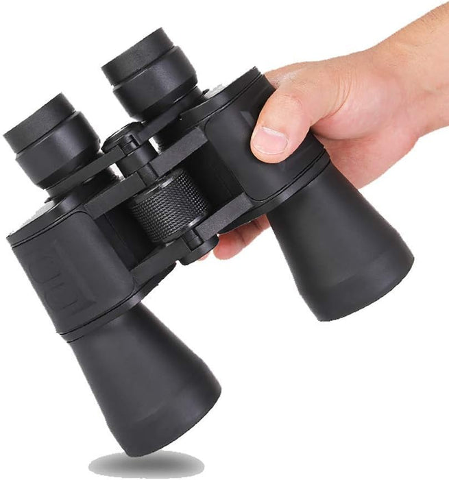 Binoclu militar de buzunar cu unghi larg, Zoom 20x50 monocular-C, diafragma 50mm, focalizare 8, BAKA4 Prism, din metal cu cauciuc, negru