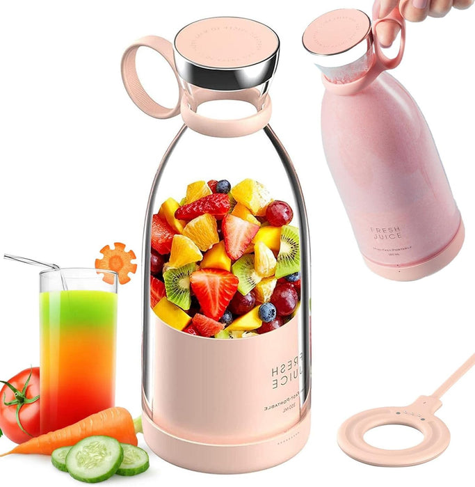 Hordozható elektromos turmixgép Smoothie & Shake, 420 ml kapacitás, teljesítmény 40W