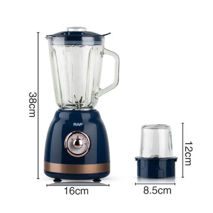 Professzionális Blender 2 az 1 RAF 2826L, 1000W, 1,5L, őrléssel, üvegüveggel