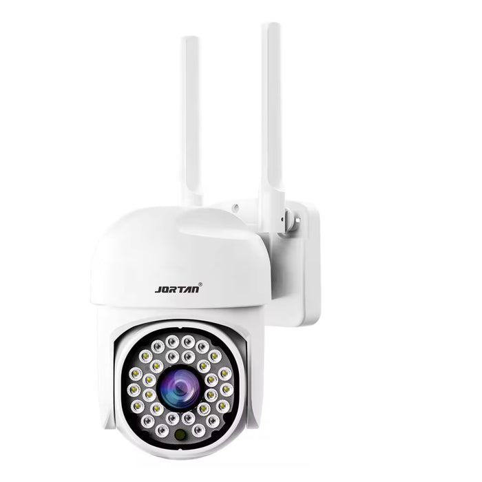 WiFi, 2MP, Full HD, Εξωτερική ή Εσωτερική κάμερα παρακολούθησης, με συναγερμό, αισθητήρα κίνησης, IR, μικρόφωνο, ηχείο, λευκό