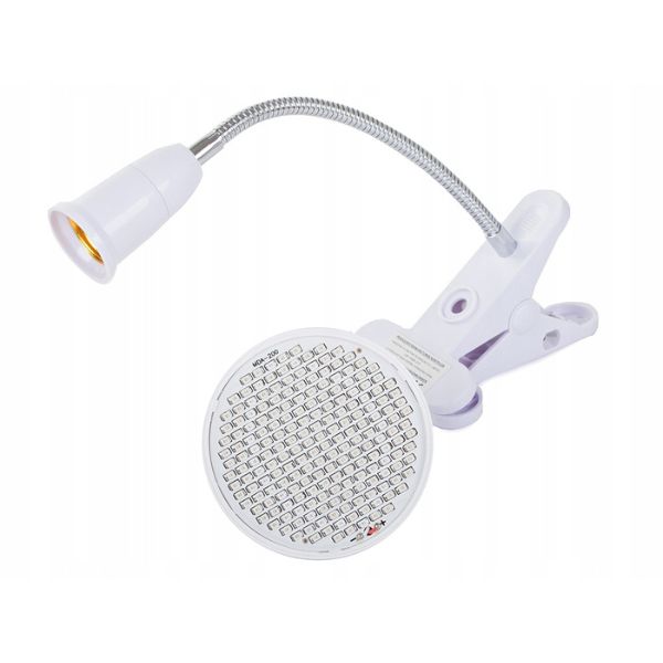 Lampa cu 200 LED-uri pentru cresterea plantelor, Prindere cu clips - 2 | YEO