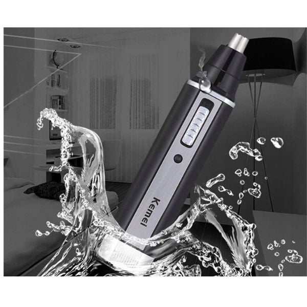 Trimmer electric 4 in 1 ideal pentru nas, urechi, sprancene sau barba