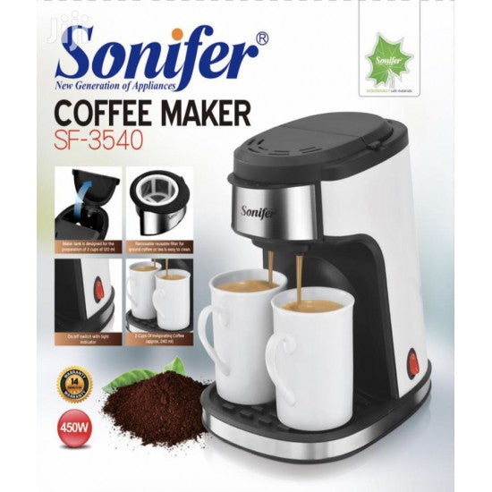 Szűrő/Expressor Coffee SF-3540 450W + 2 ajándékcsésze