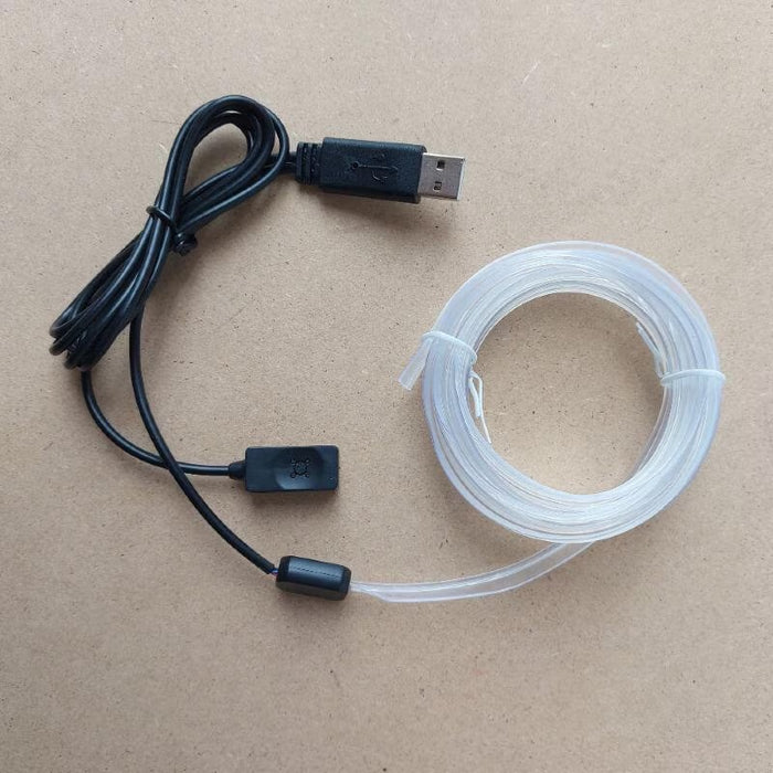 RGB Wire Auto Ambient Light, USB Jack Power, 3m, 7 χρώματα