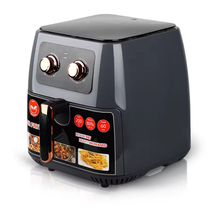 RAF 5294, 8L, 1700W Hot Air Fryer, Dark Grey