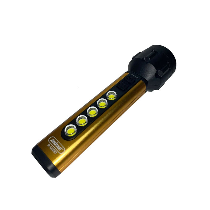 Lanterna LED Auriu Q-LED67 de 5W + COB