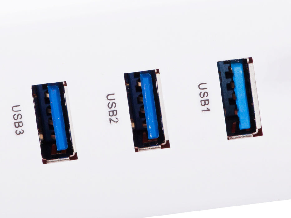 USB HUB 4 portos USB 3.0 sebességátvitel akár 5 Gbps -ig