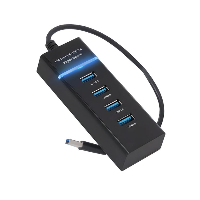 USB Hub με 4 θύρες USB 3.0 Μεταφορά ταχύτητας έως 5GBPS