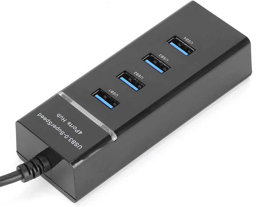 USB HUB 4 portos USB 3.0 sebességátvitel akár 5 Gbps -ig