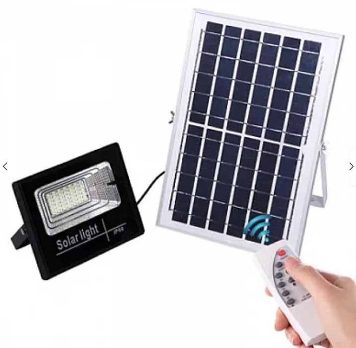 Kit Proiector 60W LED SMD JNI cu Panou Solar Si Telecomanda