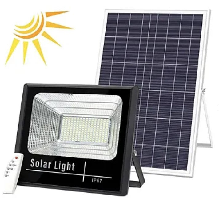 Kit Solar 100W Προβολέας με τηλεχειριστήριο HA