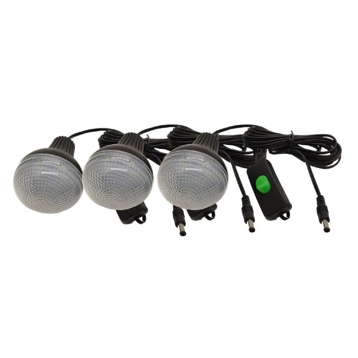 Kit solar GD-Lite 10 dotat cu dispozitive USB cu 3 becuri LED + Acumulator de mare capacitate + RADIO FM