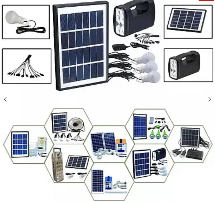 Το GD-Lite 7 Solar Kit είναι εξοπλισμένο με συσκευές USB με 3 βολβούς και LED