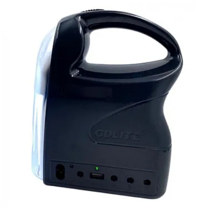 Kit solar GDLITE GD-7 PREMIUM 3 becuri, lanterna inclusa + usb incarcare