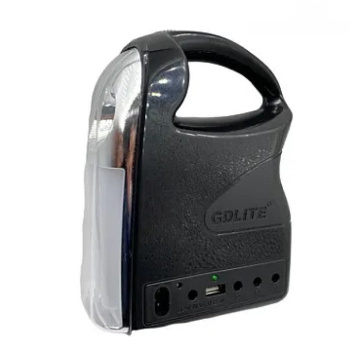 Слънчев комплект Gdlite GD-7 Premium 3 крушки, фенерче включени + USB XL