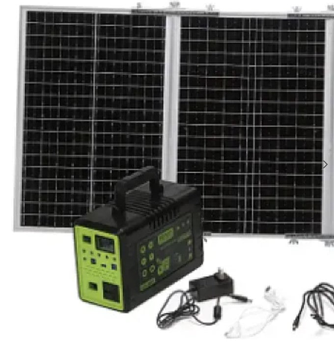 Kit solar GDPLUS GD-8001 de iluminat cu 1 panou solar