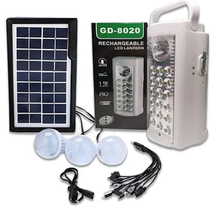 Kit solar de iluminat GDLite GD-8020