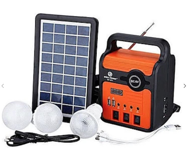 Kit solar multifunctional cu difuzor Bluetooth EP 371BT