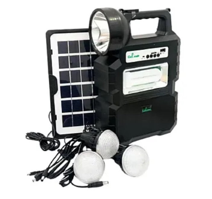 Kit solar portabil Radio FM si Bluetooth CL-810 HA