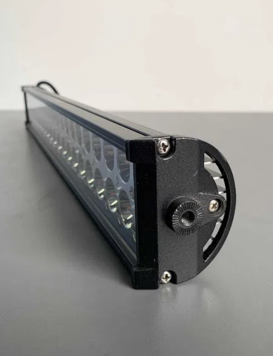 Proiector LED auto curbat 180W, 40 LED-uri, 80cm, 6000K, Off Road, Negru